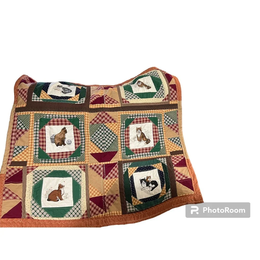 Lap quilt -allSeason -Cats